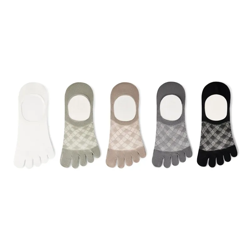 Primeet No Show Socks Men's 5 Pack-7