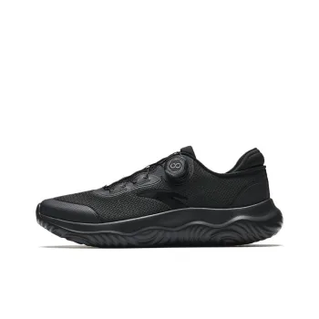 CHAOJIANTA Breathable And Lightweight Low Top Casual Running Shoes Men's Black