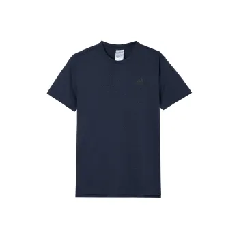 Adidas Drop Shoulder Sleeve T Shirt Men's Navy Blue