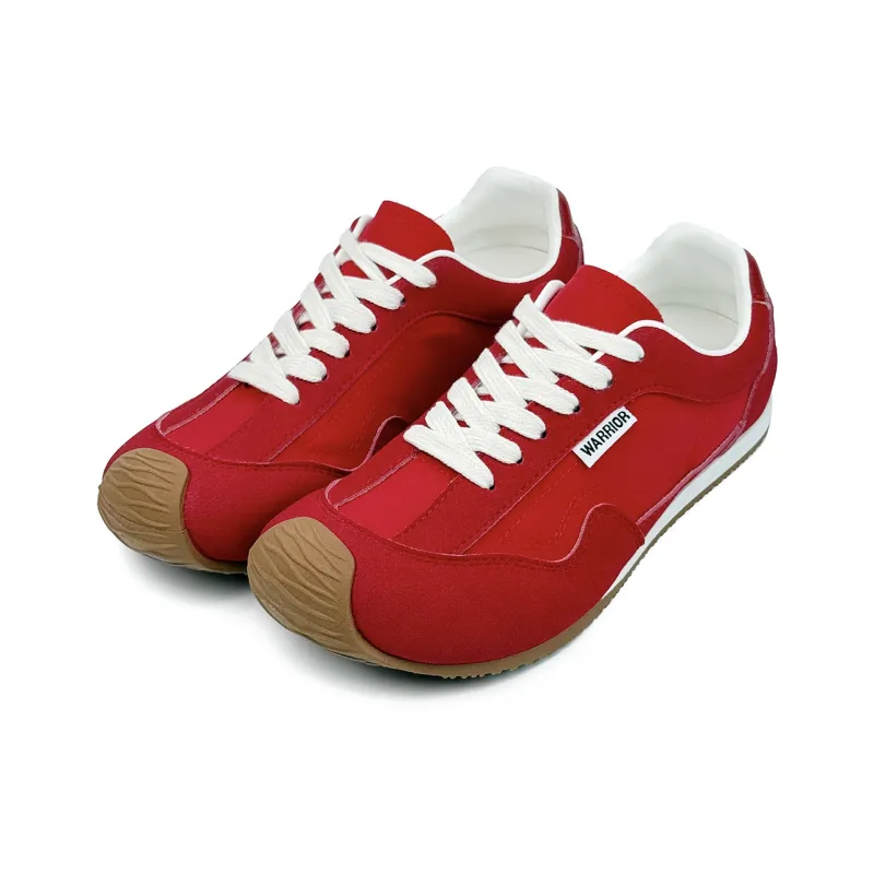 Warrior Trendy Casual Shoes Coverage Balance Impact Resistant Support Breathable Low Top Casual Shoes Women's Red-1