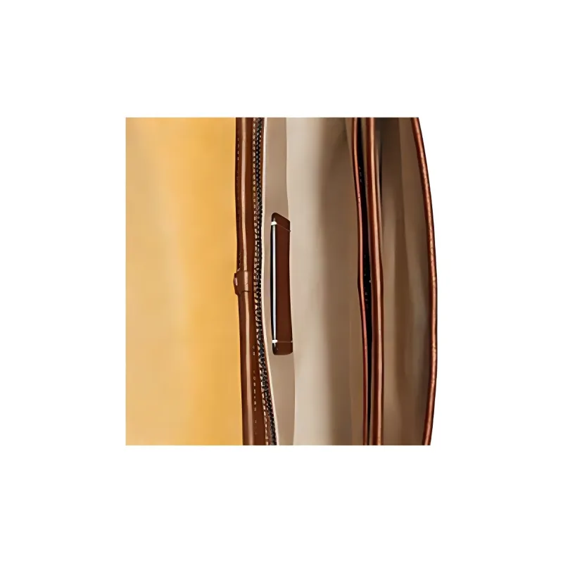 COACH Carriage Pebble Texture Cow Leather Messenger Bag, Shoulder Bag, Crossbody Bag Men's Coffee-3