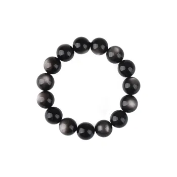 Yeon yun Jewelry Obsidian Bracelets Unisex