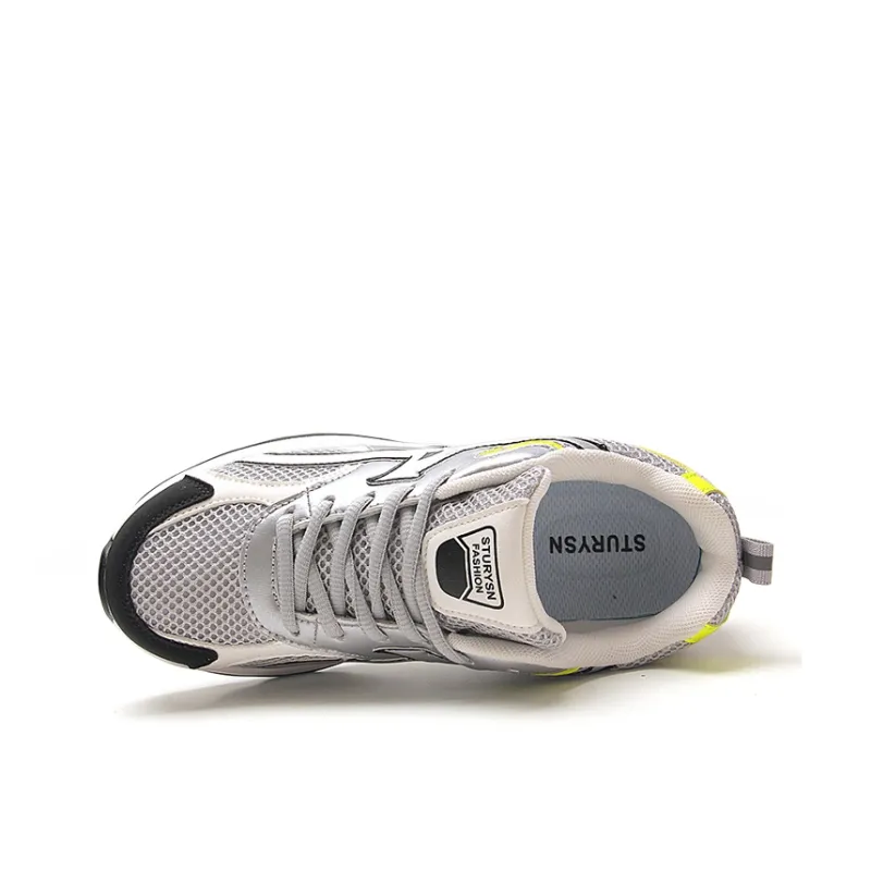 STUR YSN Abrasion Resistant Breathable Low Top Casual Shoes Women's Battlefield Gray-4