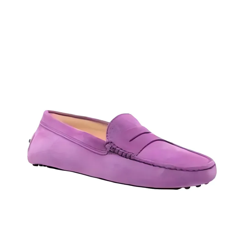 TOD'S Gommino Loafers Women's Purple-2
