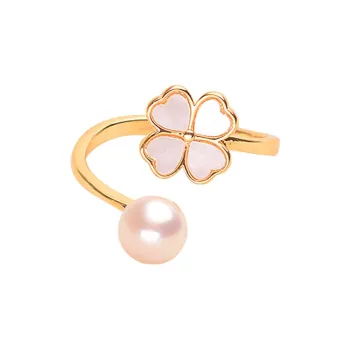 Andaozi Pearl Rings Women's