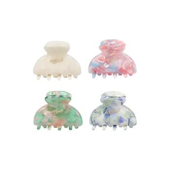 Abyb Charming Acetate Plate Hair Clips Women's