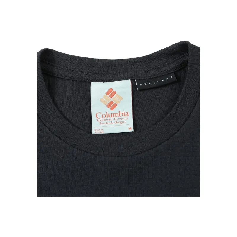 Columbia SS25 T Shirt Unisex Black-4