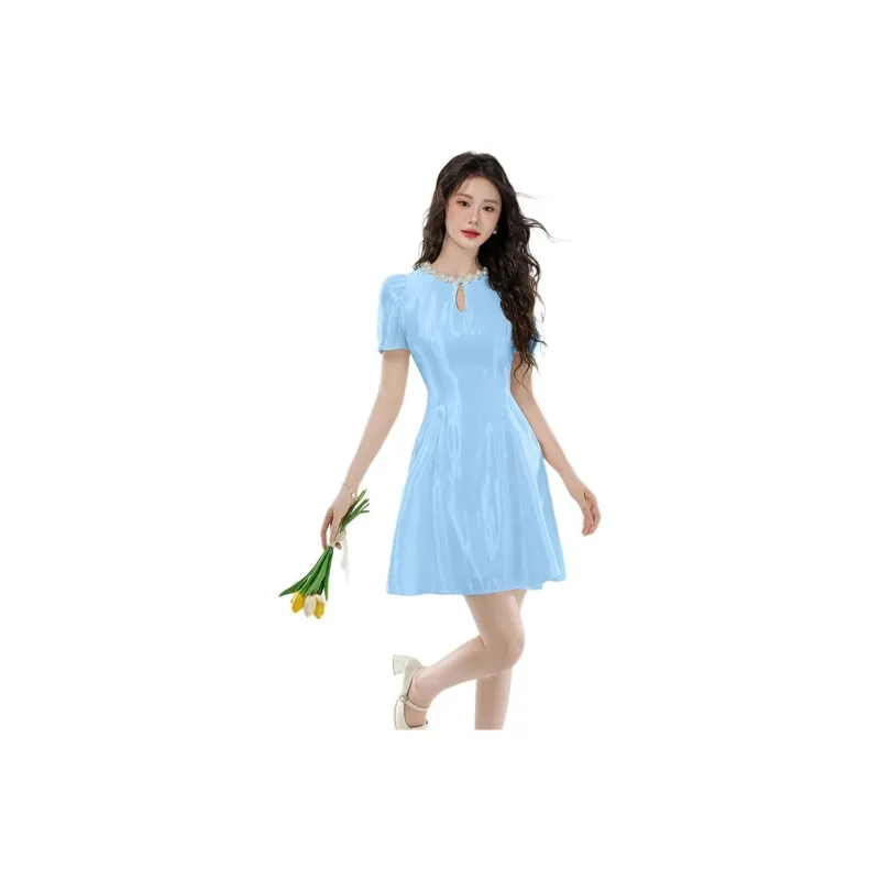 Mm Short Sleeved Dresses Women's-3
