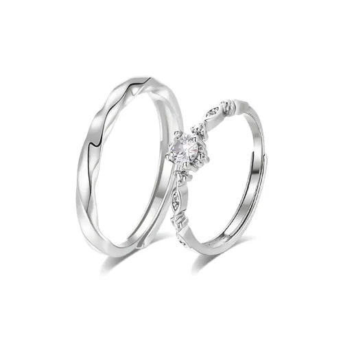 MISS TOOYA S999 Fine Silver Rings Unisex