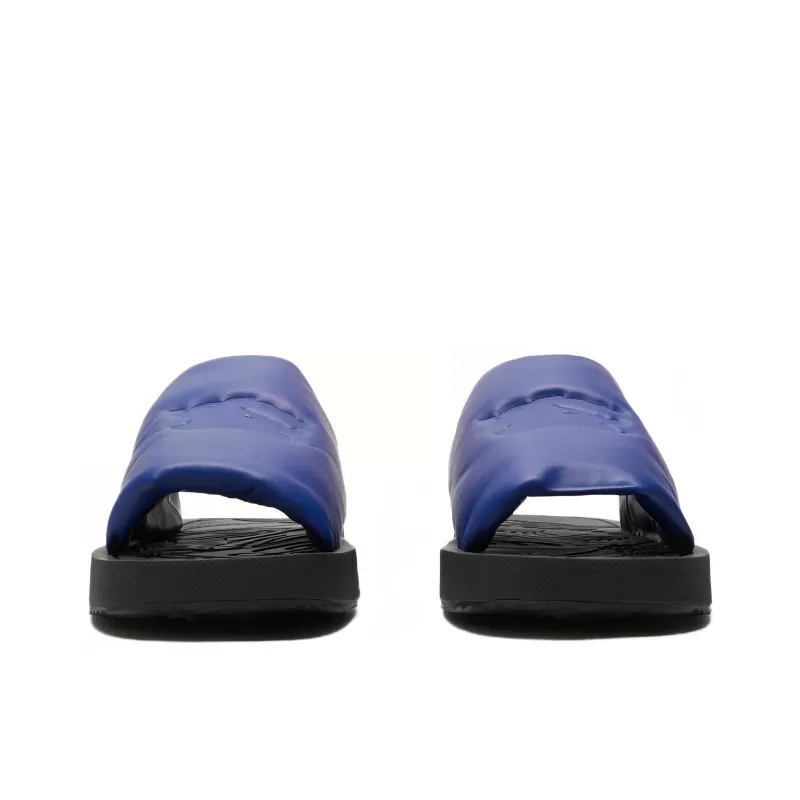 Burberry EKD Slab Leather Slides-2