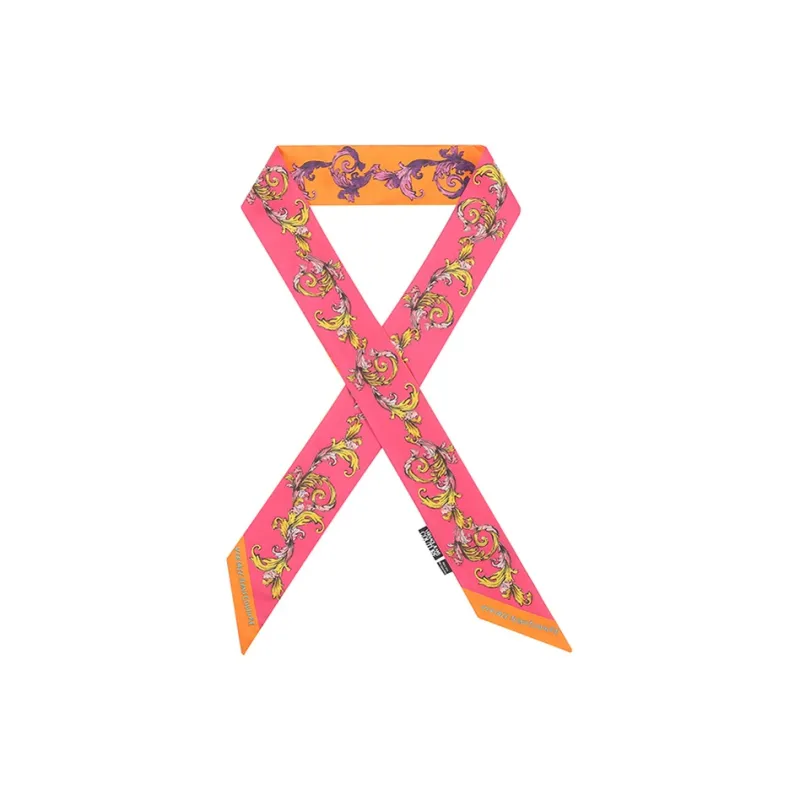 VERSACE JEANS COUTURE Barocco print Silk Scarf-1
