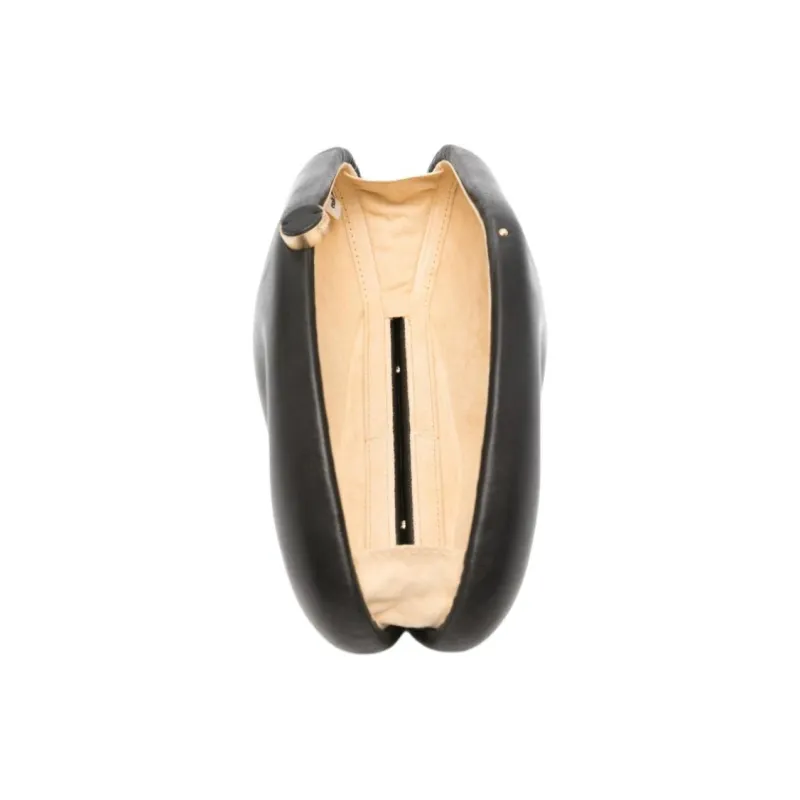 CULT GAIA Sheepskin Clutch Women's Black-2