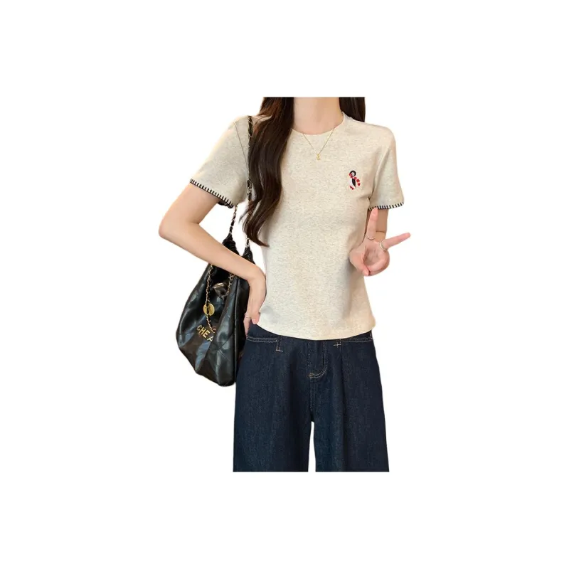 HTHK Regular Casual T Shirt Women's-0