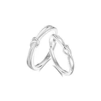 Golden Bliss 925 Sterling Silver Rings Unisex