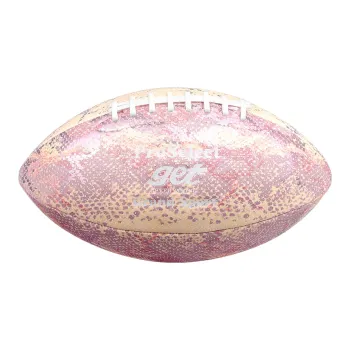 ProSelect Rugby Ball PU Indoor Outdoor, Training Unisex Size 9 Pink