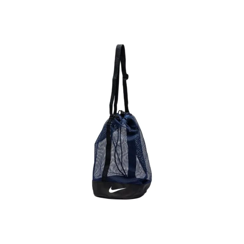 Nike Polyester Bucket Bag, Shoulder Bag Unisex Black & Blue-1