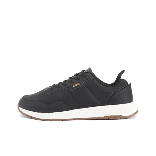 HUGO BOSS Hugo Boss Ttnm Evo Low Top Casual Shoes Men's Black White Heel Tab