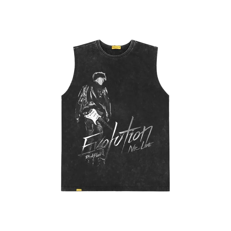 ROCK PLAN Tank Tops Unisex-12