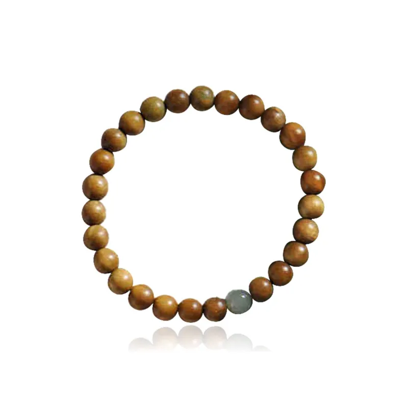 BNNYW Green Sandalwood Bracelets Unisex-3