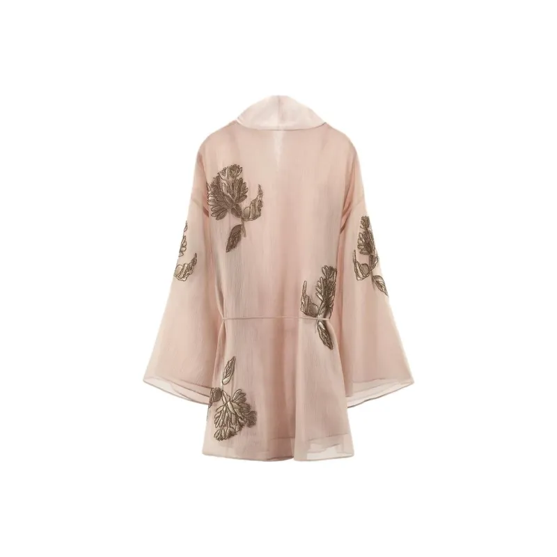 ZARA Jackets Women's Rose Red-1