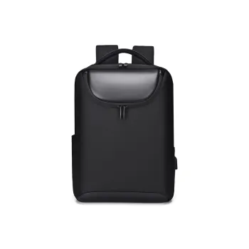 OUZIHUANG Oxford Backpack Men's Black/Gray Blue