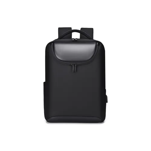 OUZIHUANG Oxford Backpack Men's Black/Gray Blue
