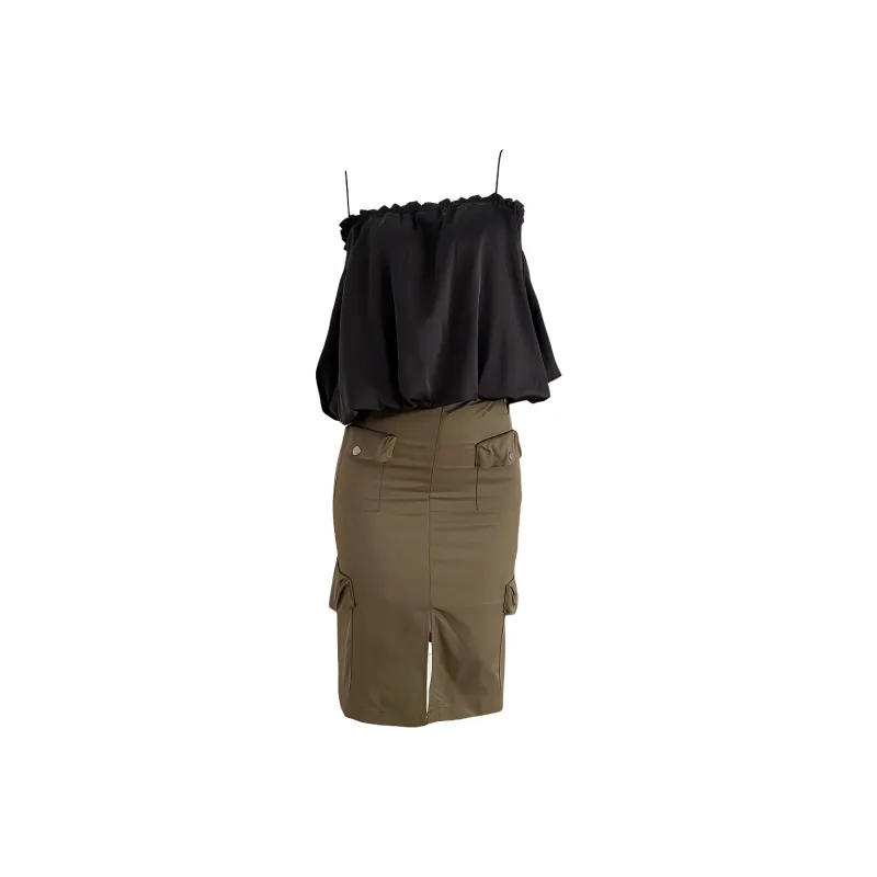 IQC Two Piece Skirt Sets Women's-0