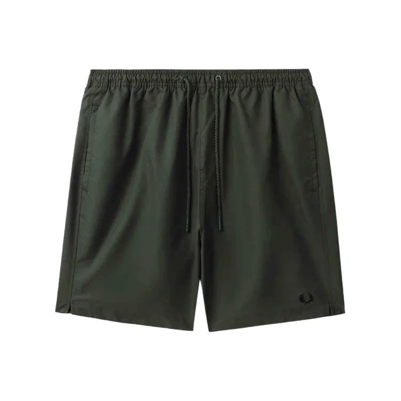 FRED PERRY Logo embroidered Shorts-0