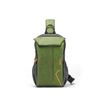 L&M Oxford Sling Bag Men's Green/Gray