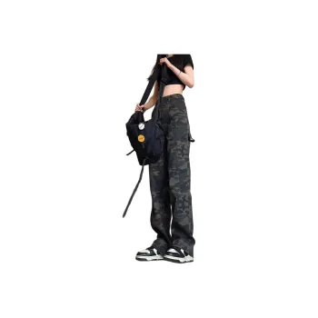 DUATOGE Jeans Men Camouflage 