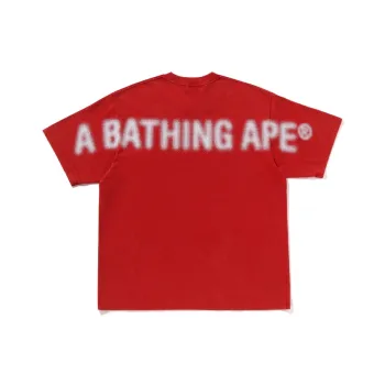 A BATHING APE Pigment Print Ape Head Relaxed Fit Tee