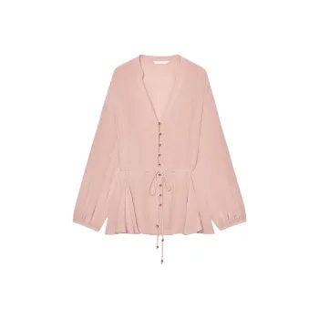 ZARA Shirts Women's Light Pink