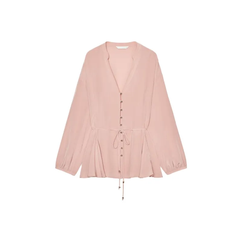 ZARA Shirts Women's Light Pink-0