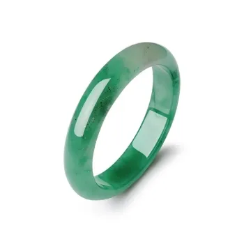 Qing Yi African Emerald Bangles Women's