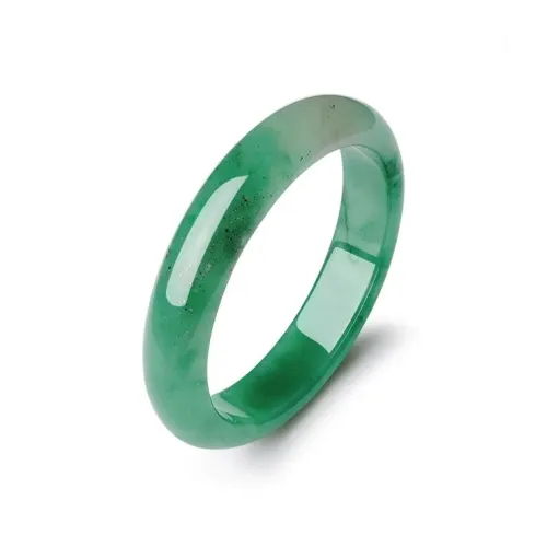 Qing Yi African Emerald Bangles Women's
