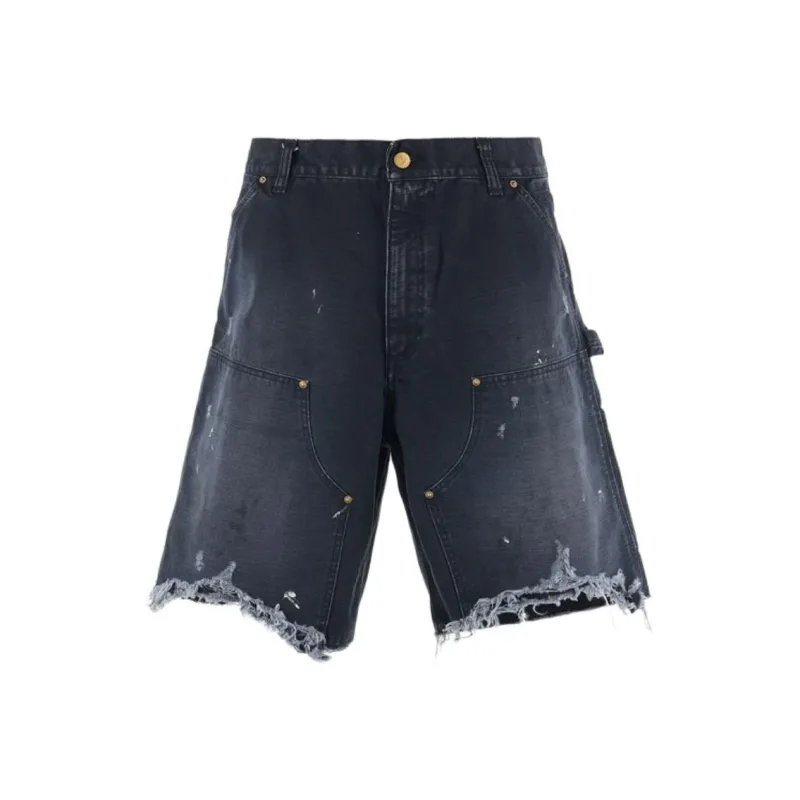 SAINT Mxxxxx SS25 Denim Shorts Unisex-0