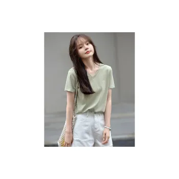 Mo Han Yi Mei T Shirt Women's Green