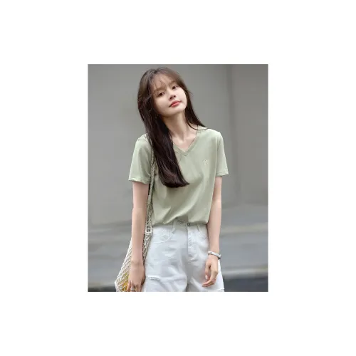 Mo Han Yi Mei T Shirt Women's Green