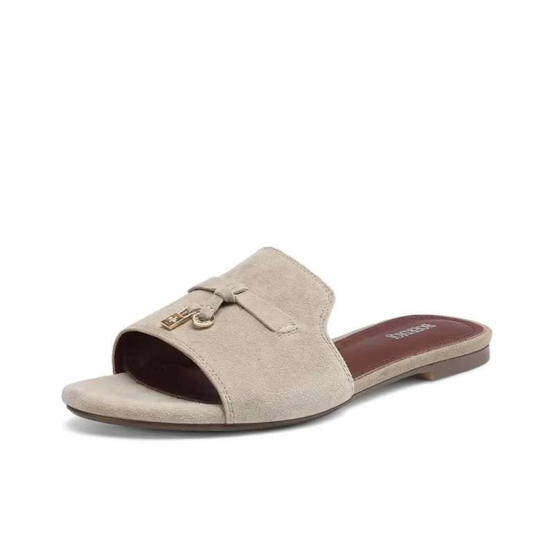 BOERDIQI Abrasion Resistant Slide Slippers Women's-4