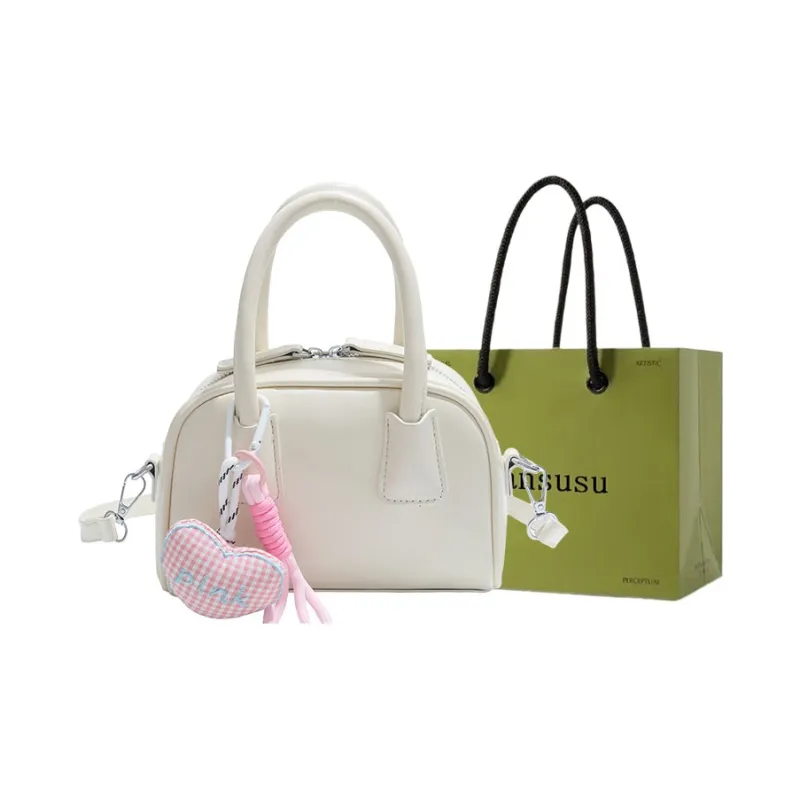 Bansusu PU Boston Bag, Shoulder Bag, Crossbody Bag, Handbag Women's Multicolor-12