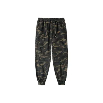 Columtomy Casual Pants Unisex Camouflage