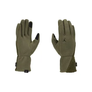 Nike Polyester Knit Gloves Men's Green