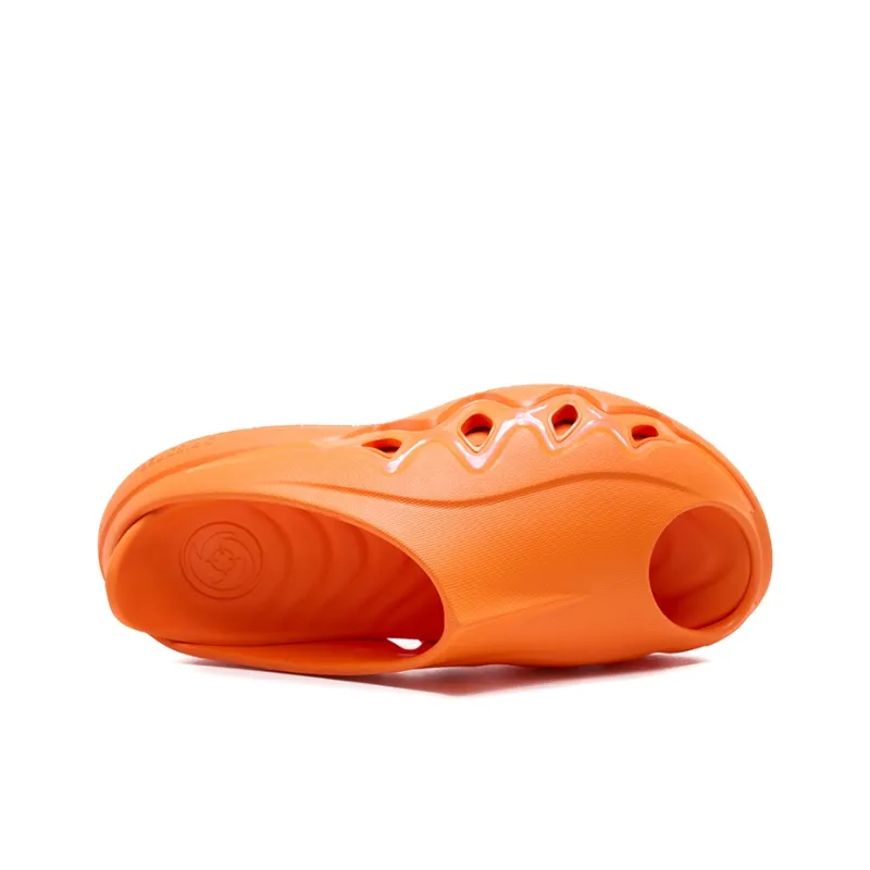 RIGORER Shark 3 Slip Resistant Cushioning Slide Slippers Unisex Vibrant Orange-3