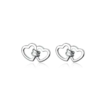 AIDIER 999 Fine Silver Stud Earrings Women's