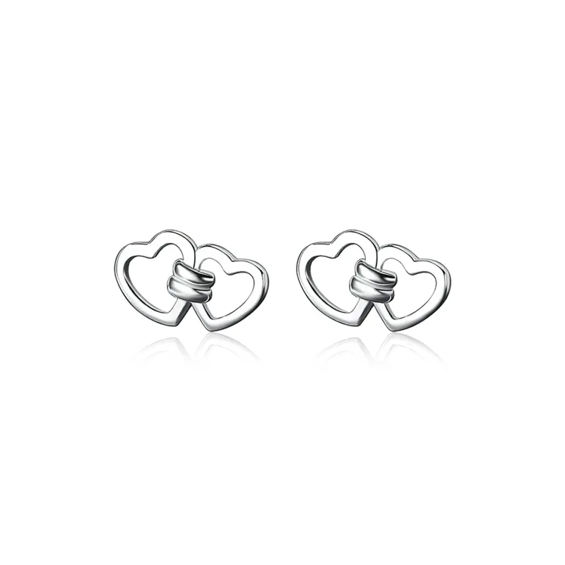 AIDIER 999 Fine Silver Stud Earrings Women's-0