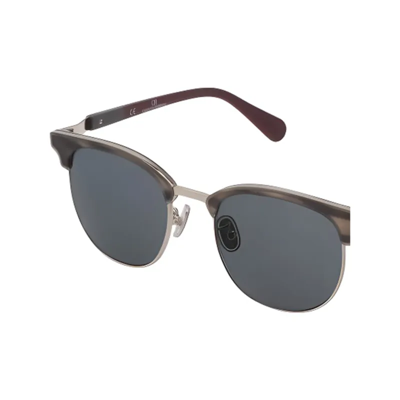 CarolinaHerrera Acetate Oval Sunglasses Men's Brown-1
