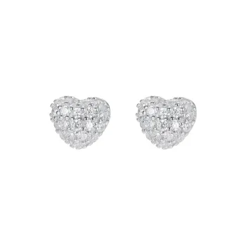 TAOHUAZHAOZHAO S 999 Fine Silver Stud Earrings Women's
