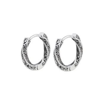 JINLUWANG S925 Silver Stud Earrings Unisex