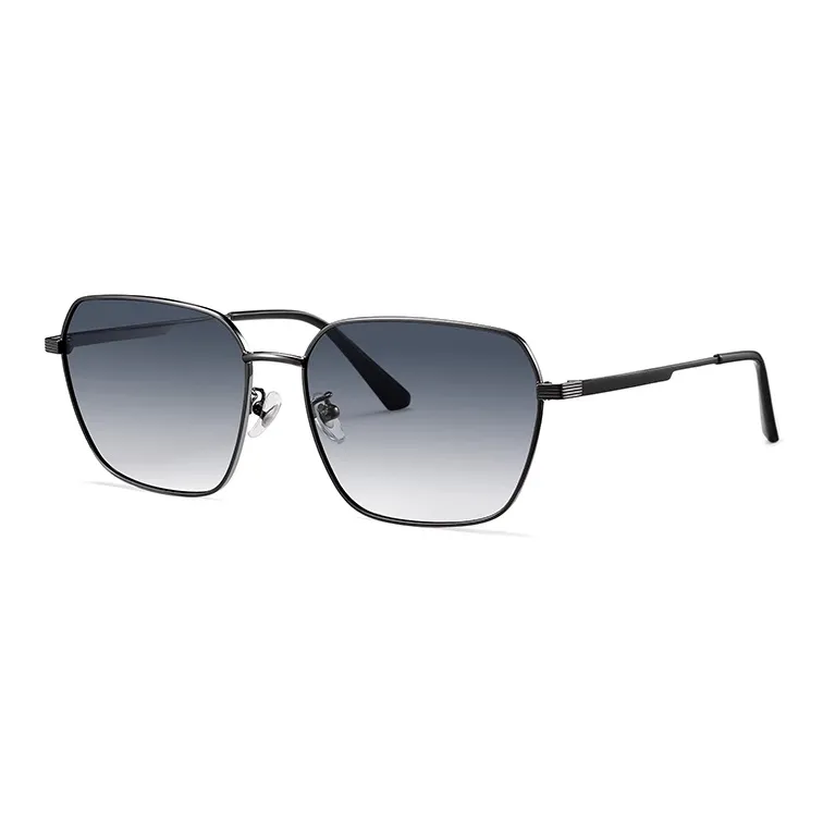 BERTHA Alloy Square Sunglasses Unisex-0