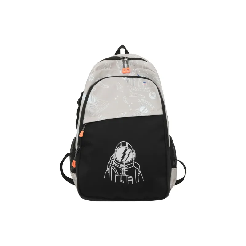 Yalu Nylon Backpack Unisex Multicolor-4